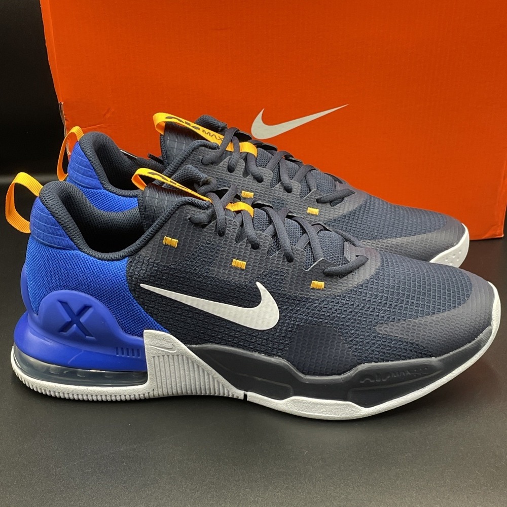 Nike Air Max Alpha Trainer 5 Shoes DM0829-401 Obsidian Racer Blue Men's Size 12 - Picture 5 of 7